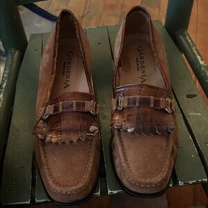 Gardenia Tan Suede Men's Loafers